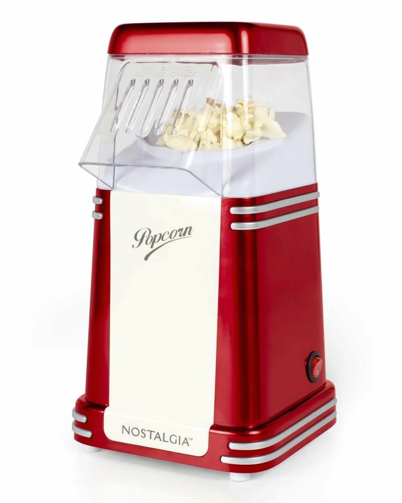 Nostalgia Specialty Appliances 0.25-Cup Hot Air Table-Top Popcorn Maker 1 Nostalgia Specialty Appliances 0.25-Cup Hot Air Table-Top Popcorn Maker