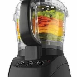 BLACK+DECKER Food Processors & Grinders 10-Cup 500-Watt Black 1-Blade Food Processor