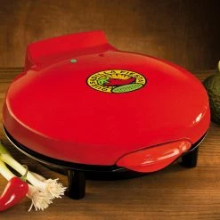 Nostalgia Indoor Grills, Skillets & Waffle Makers 8-in L x 8-in W Non-Stick Residential -Aroma Shop 03138443 scaled