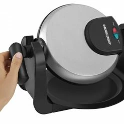 BLACK+DECKER Indoor Grills, Skillets & Waffle Makers Round Flippable Belgian Waffle Maker -Aroma Shop 03649875 scaled