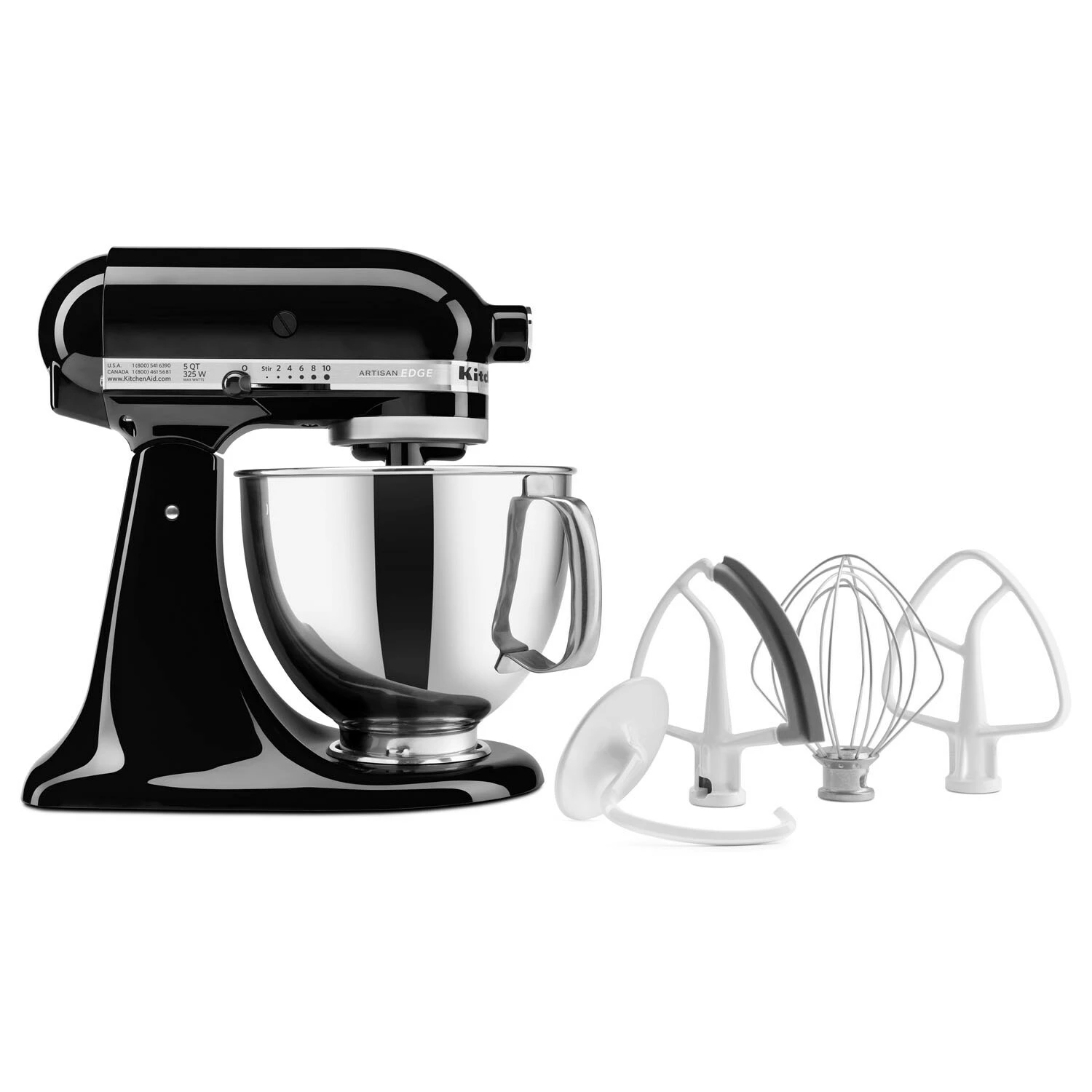 KitchenAid Mixers 5-Quart 10-Speed Black Residential Stand Mixer 4 KitchenAid Mixers 5-Quart 10-Speed Black Residential Stand Mixer - Image 4