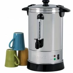 Nesco Espresso, Tea & Coffee Machines 30-Cup Stainless Steel Residential Coffee Urn -Aroma Shop 05248285 scaled
