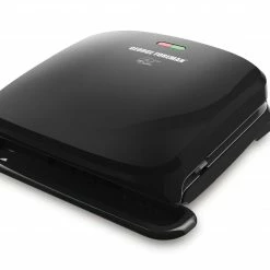 George Foreman Indoor Grills, Skillets & Waffle Makers 9.2-in L x 6.69-in W Non-Stick Residential