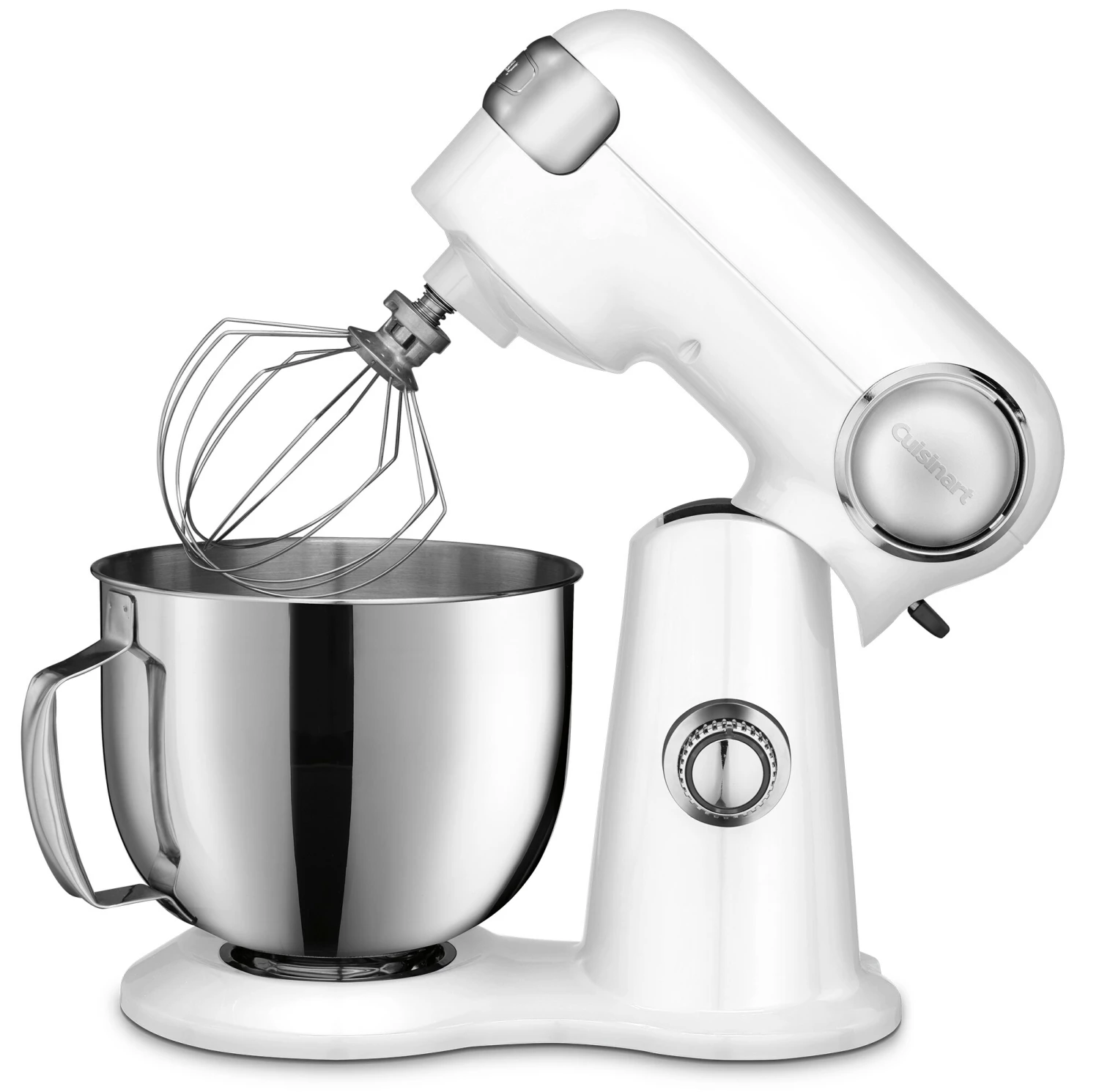 Cuisinart Mixers 5.5-Quart 12-Speed White Residential Stand Mixer 4 Cuisinart Mixers 5.5-Quart 12-Speed White Residential Stand Mixer - Image 4