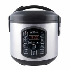 Aroma Cookers & Steamers 8-Cup Programmable Residential Rice Cooker