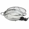 Aroma Indoor Grills, Skillets & Waffle Makers 11.8-in L x 11.8-in W 1500-Watt Electric Skillet