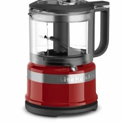 KitchenAid Food Processors & Grinders 3.5-Cup 240-Watt Empire Red 1-Blade Food Processor