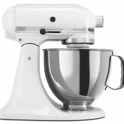 KitchenAid Mixers 5-Quart 10-Speed White Residential Stand Mixer