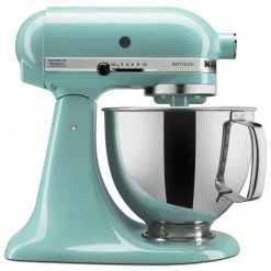 KitchenAid Mixers 5-Quart 10-Speed Aqua Sky Residential Stand Mixer
