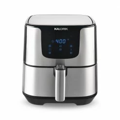 Kalorik Fryers & Accessories FT 44845 SS 5.3-Quart Stainless Steel Air Fryer