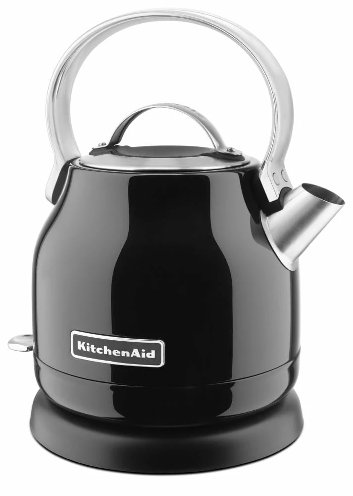 KitchenAid Espresso, Tea & Coffee Machines Onyx Black 5-Cup Corded Manual Electric Kettle 1 KitchenAid Espresso, Tea & Coffee Machines Onyx Black 5-Cup Corded Manual Electric Kettle