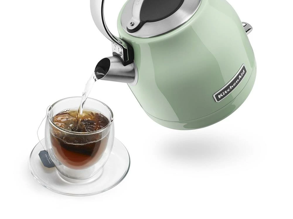KitchenAid Espresso, Tea & Coffee Machines Pistachio 5-Cup Corded Manual Electric Kettle 3 KitchenAid Espresso, Tea & Coffee Machines Pistachio 5-Cup Corded Manual Electric Kettle - Image 3