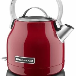 KitchenAid Espresso, Tea & Coffee Machines Empire Red 5-Cup Corded Manual Electric Kettle