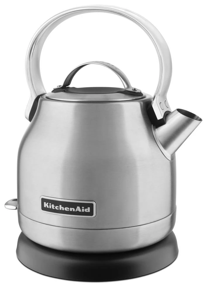 KitchenAid Espresso, Tea & Coffee Machines Stainless Steel 5-Cup Corded Manual Electric Kettle 1 KitchenAid Espresso, Tea & Coffee Machines Stainless Steel 5-Cup Corded Manual Electric Kettle