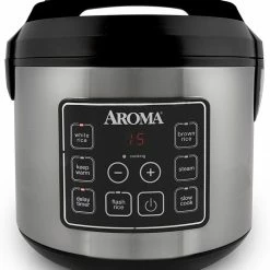 Aroma Cookers & Steamers 20-Cup Programmable Residential Rice Cooker
