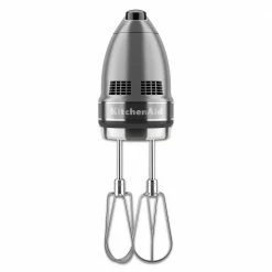 KitchenAid Mixers 36-in Cord 7-Speed Contour Silver Hand Mixer -Aroma Shop 10784505