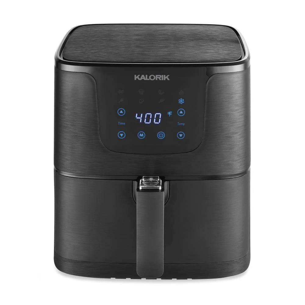 Kalorik Fryers & Accessories FT 45104 BK 5.25-Quart Black Air Fryer 1 Kalorik Fryers & Accessories FT 45104 BK 5.25-Quart Black Air Fryer