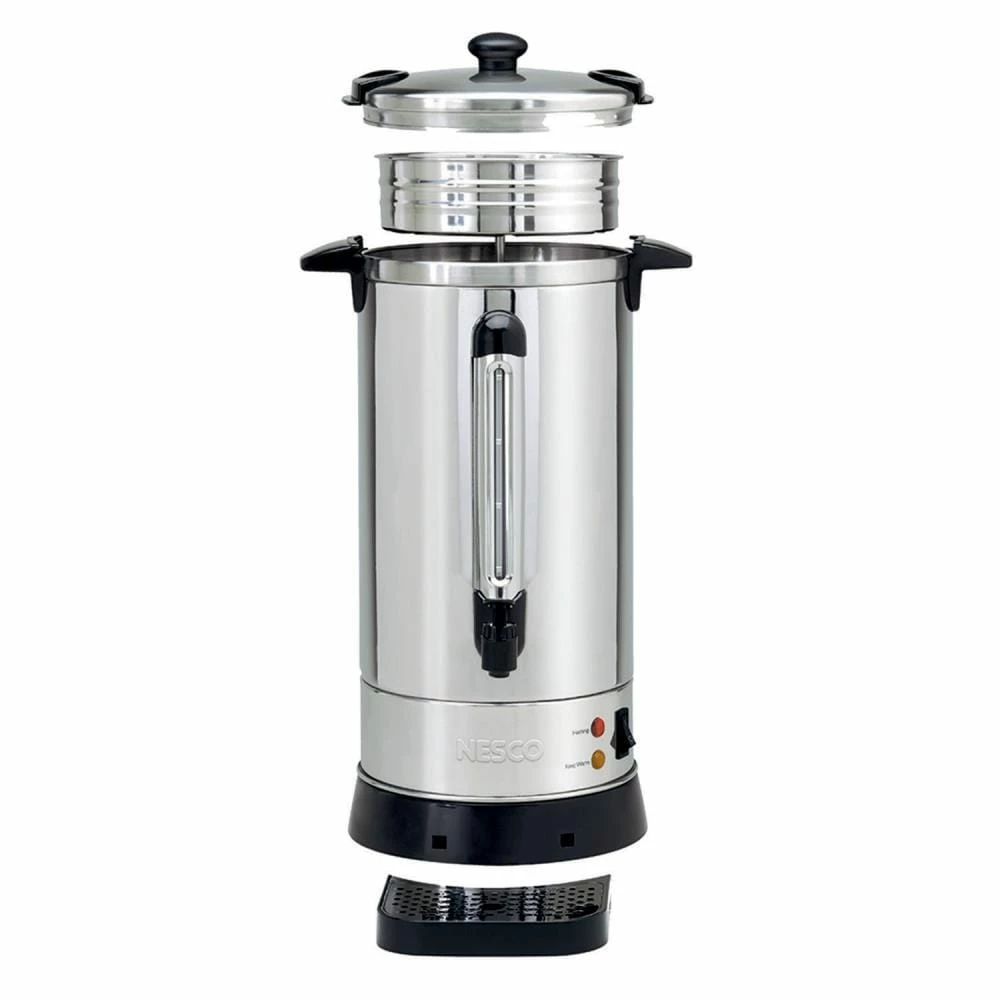 Nesco Espresso, Tea & Coffee Machines 50-Cup Stainless Steel Residential Coffee Urn 4 Nesco Espresso, Tea & Coffee Machines 50-Cup Stainless Steel Residential Coffee Urn - Image 4