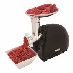 Nesco Food Processors & Grinders 1-Speed Black Residential Electric Meat Grinder -Aroma Shop 11880272
