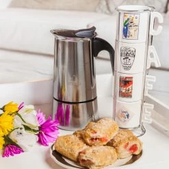 IMUSA Espresso, Tea & Coffee Machines 6-Cup Stainless Steel Residential Pour Over Coffee Maker 5 IMUSA Espresso, Tea & Coffee Machines 6-Cup Stainless Steel Residential Pour Over Coffee Maker -Aroma Shop 14142952