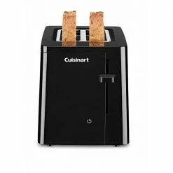 Cuisinart Toasters & Toaster Ovens 2-Slice Black 1800-Watt Toaster -Aroma Shop 15791121