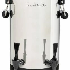 HomeCraft Espresso, Tea & Coffee Machines 45-Cup Stainless Steel Residential Coffee Urn
