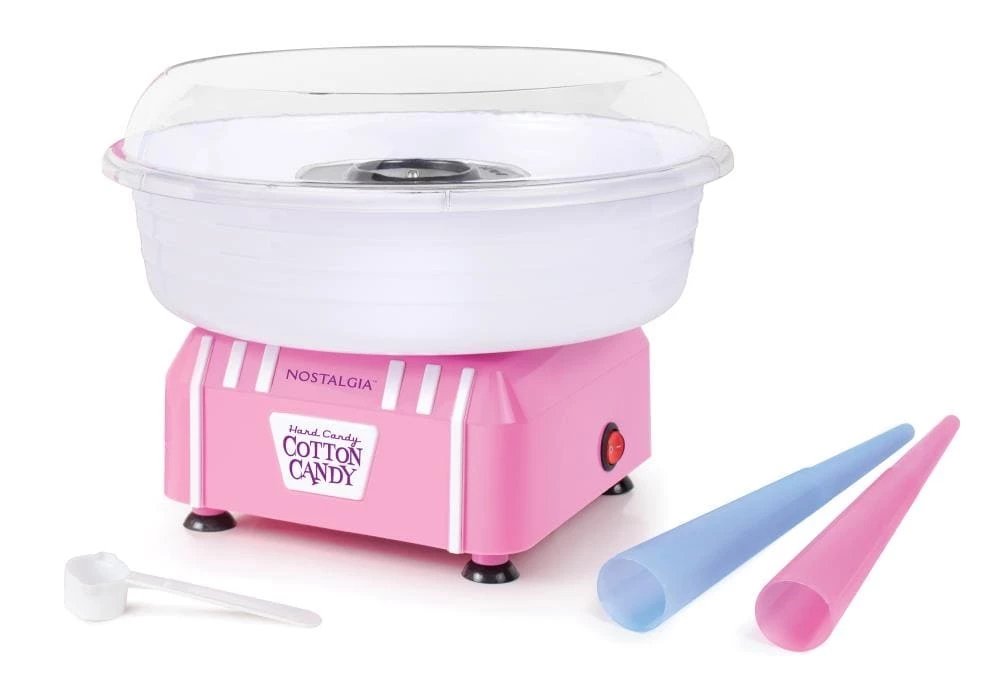 Nostalgia Specialty Appliances Pink Countertop Cotton Candy Maker 2 Nostalgia Specialty Appliances Pink Countertop Cotton Candy Maker - Image 2