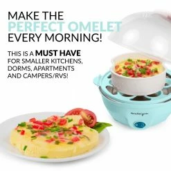 Nostalgia Specialty Appliances Aqua Egg Cooker 9 Nostalgia Specialty Appliances Aqua Egg Cooker -Aroma Shop 15792750