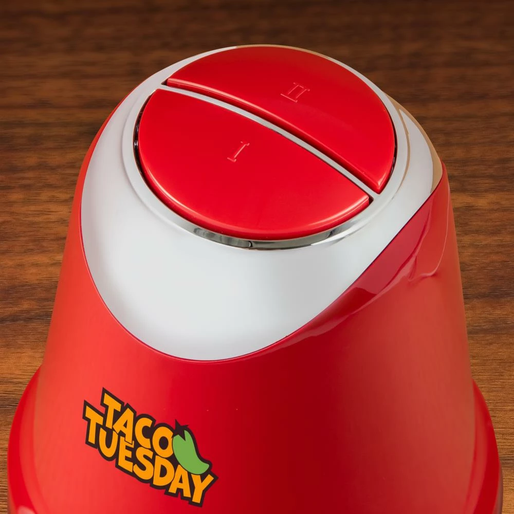 Taco Tuesday Food Processors & Grinders 2-Cup 1400-Watt Red 1-Blade Mini Food Chopper 4 Taco Tuesday Food Processors & Grinders 2-Cup 1400-Watt Red 1-Blade Mini Food Chopper - Image 4