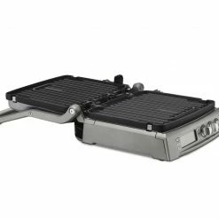 Cuisinart Indoor Grills, Skillets & Waffle Makers 14-in L x 16-in W 1800-Watt Stainless Steel Electric Griddle -Aroma Shop 15857970