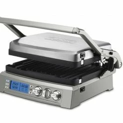Cuisinart Indoor Grills, Skillets & Waffle Makers 14-in L x 16-in W 1800-Watt Stainless Steel Electric Griddle -Aroma Shop 15857972