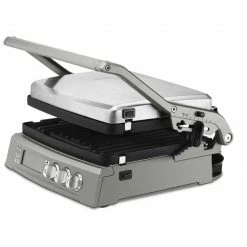 Cuisinart Indoor Grills, Skillets & Waffle Makers 14-in L x 16-in W 1800-Watt Stainless Steel Electric Griddle -Aroma Shop 15857973