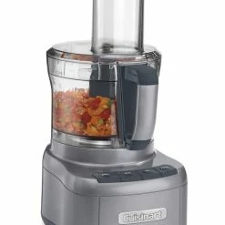 Cuisinart Food Processors & Grinders 8-Cup 350-Watt Gunmetal 1-Blade Food Processor -Aroma Shop 15858318