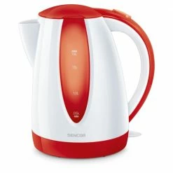 Sencor Espresso, Tea & Coffee Machines Red 7-Cup Cordless Manual Electric Kettle