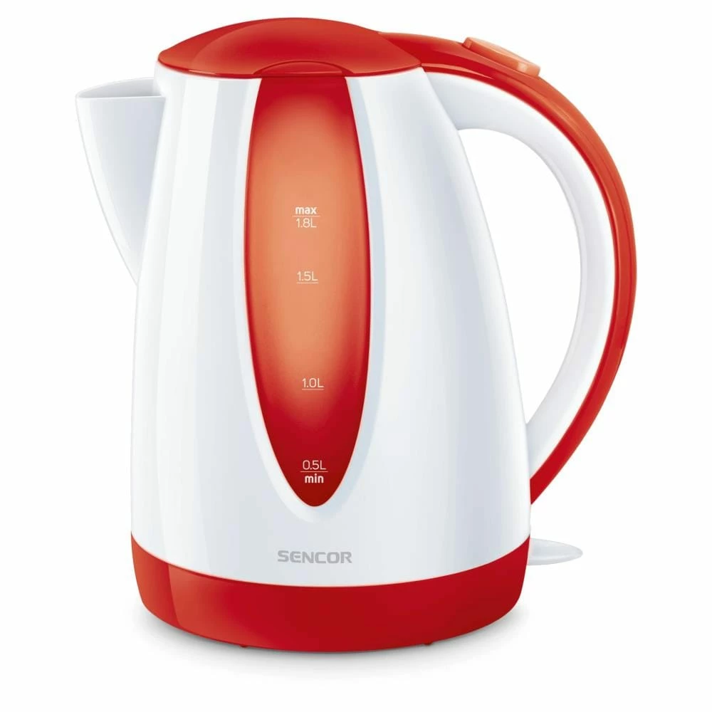 Sencor Espresso, Tea & Coffee Machines Red 7-Cup Cordless Manual Electric Kettle 1 Sencor Espresso, Tea & Coffee Machines Red 7-Cup Cordless Manual Electric Kettle