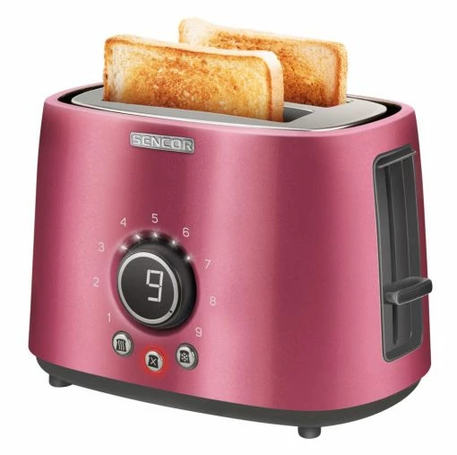Sencor Toasters & Toaster Ovens 2-Slice Red 800-Watt Toaster
