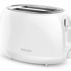 Sencor Toasters & Toaster Ovens 2-Slice White 800-Watt Toaster