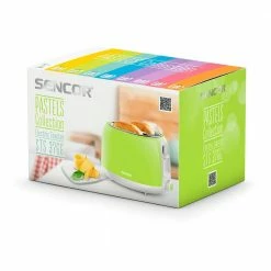 Sencor Toasters & Toaster Ovens 2-Slice Green 800-Watt Toaster -Aroma Shop 16176865