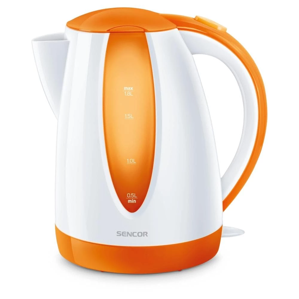 Sencor Espresso, Tea & Coffee Machines Orange 7-Cup Cordless Manual Electric Kettle 1 Sencor Espresso, Tea & Coffee Machines Orange 7-Cup Cordless Manual Electric Kettle