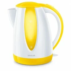 Sencor Espresso, Tea & Coffee Machines Yellow 7-Cup Cordless Manual Electric Kettle
