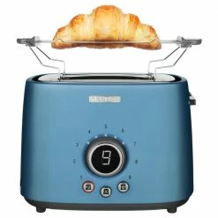 Sencor Toasters & Toaster Ovens 2-Slice Blue 800-Watt Toaster 12 Sencor Toasters & Toaster Ovens 2-Slice Blue 800-Watt Toaster -Aroma Shop 16177941
