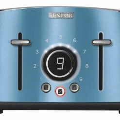 Sencor Toasters & Toaster Ovens 4-Slice Blue 1600-Watt Toaster