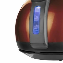 Sencor Espresso, Tea & Coffee Machines Brown Metallic 6-Cup Cordless Digital Electric Kettle -Aroma Shop 16177979