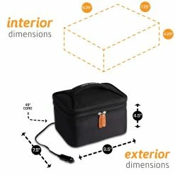 HOTLOGIC Cookers & Steamers 1.5-Quart Black Rectangle Slow Cooker -Aroma Shop 17080810