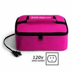 HOTLOGIC Cookers & Steamers 1.5-Quart Pink Rectangle Slow Cooker