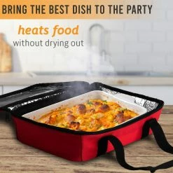 HOTLOGIC Cookers & Steamers 3-Quart Red Rectangle Slow Cooker -Aroma Shop 17080877