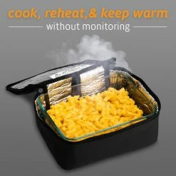 HOTLOGIC Cookers & Steamers 1.5-Quart Black Rectangle Slow Cooker -Aroma Shop 17080900