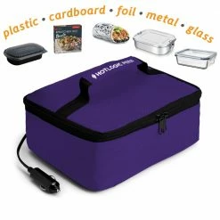 HOTLOGIC Cookers & Steamers 1.5-Quart Purple Rectangle Slow Cooker -Aroma Shop 17080922