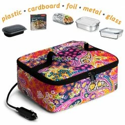 HOTLOGIC Cookers & Steamers 1.5-Quart Paisley Rectangle Slow Cooker -Aroma Shop 17080928