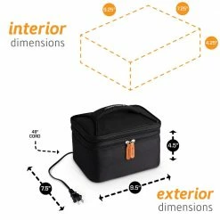 HOTLOGIC Cookers & Steamers 1.5-Quart Black Rectangle Slow Cooker -Aroma Shop 17080949